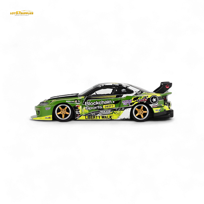 (Pre-Order) MINI-GT Nissan LB-Super Silhouette S15 Silvia #555 V2 2024 Formula Drift Japan - 1:64 - Collectors World Toys