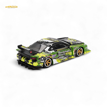 (Pre-Order) MINI-GT Nissan LB-Super Silhouette S15 Silvia #555 V2 2024 Formula Drift Japan - 1:64 - Collectors World Toys