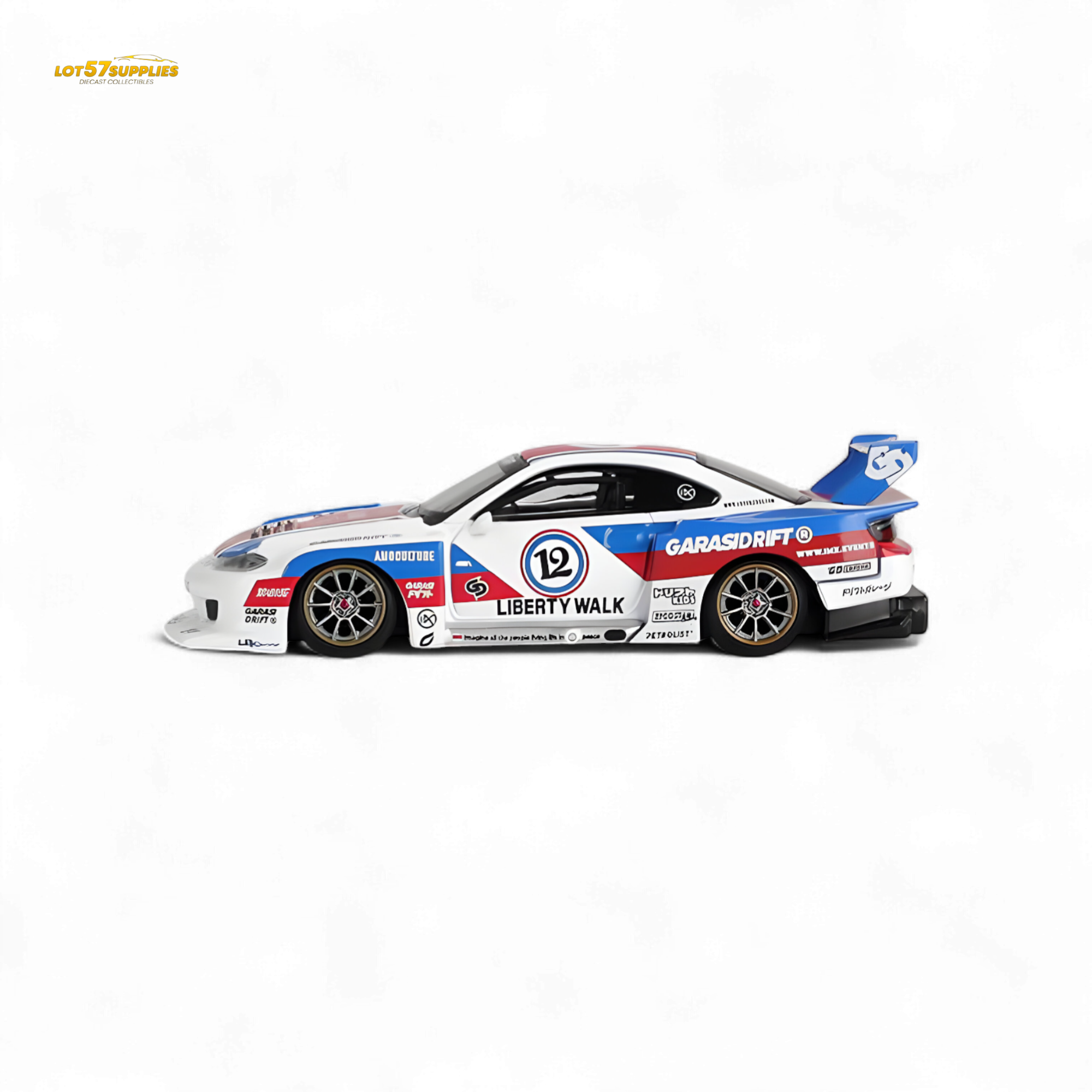(Pre-Order) Mini-GT Nissan LB-Super Silhouette S15 SILVIA GARASIDRIFT x LBWK 2025 #1022 - 1:64 Secondary image