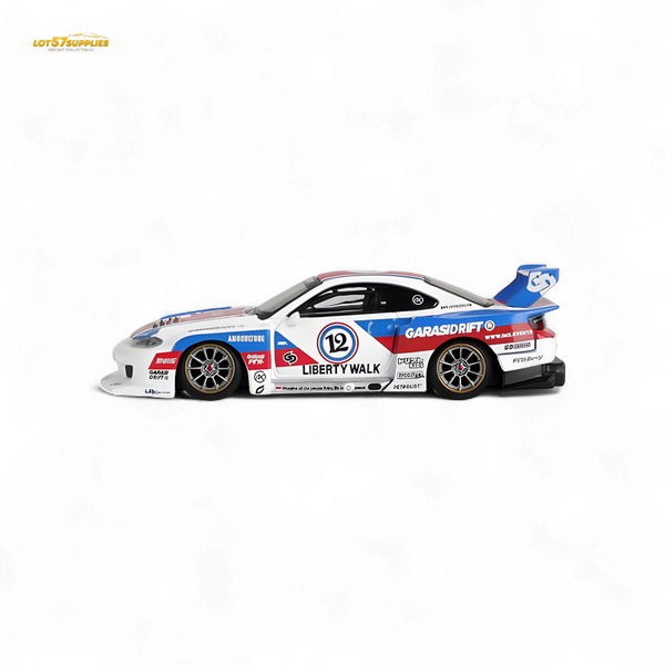 (Pre-Order) Mini-GT Nissan LB-Super Silhouette S15 SILVIA GARASIDRIFT x LBWK 2025 #1022 - 1:64