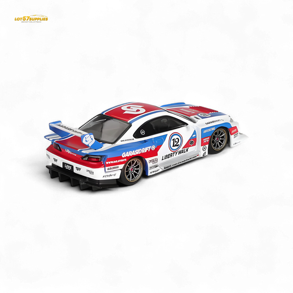 (Pre-Order) Mini-GT Nissan LB-Super Silhouette S15 SILVIA GARASIDRIFT x LBWK 2025 #1022 - 1:64