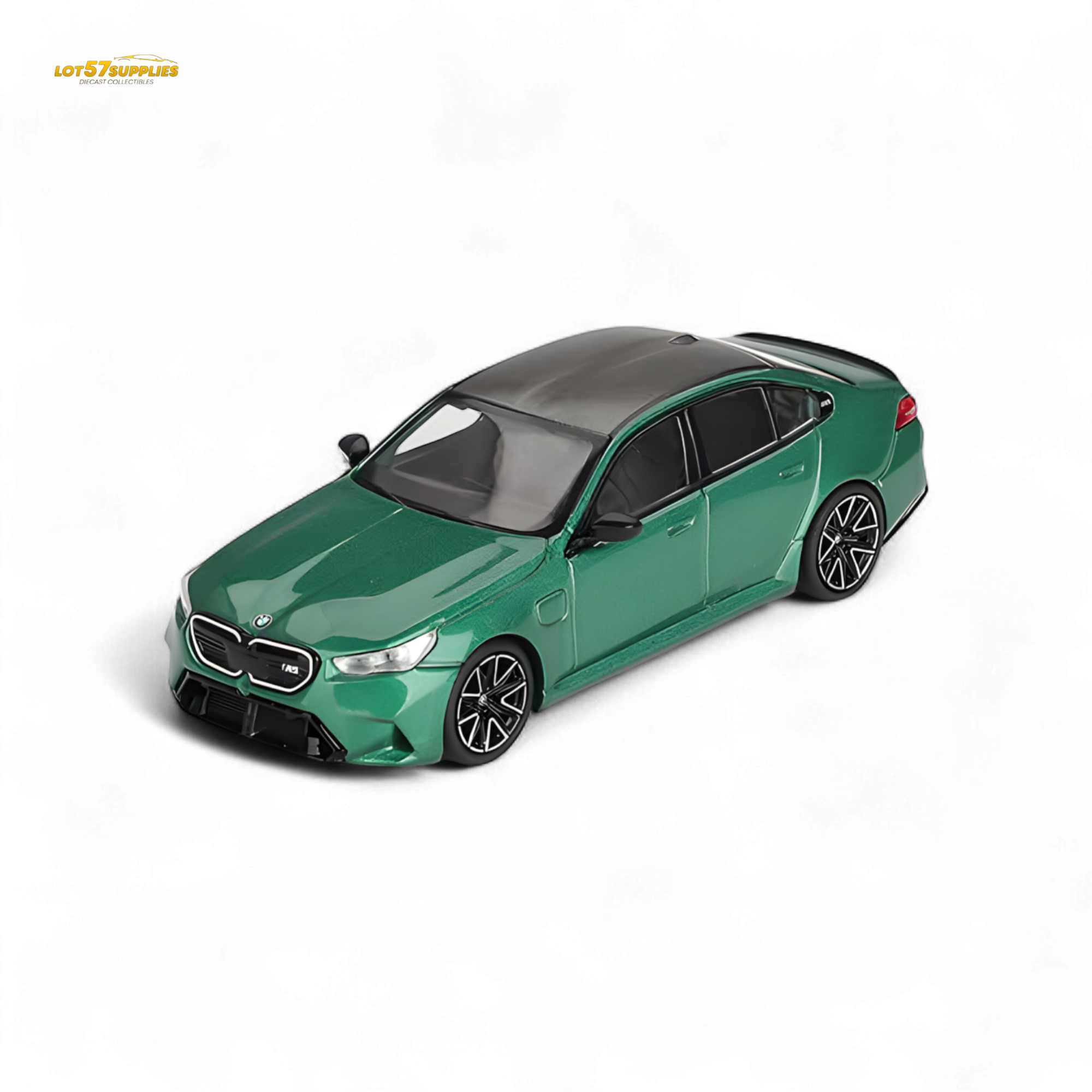 (Pre-Order) Mini-GT BMW M5 (G90) Isle of Man Green Metallic #1086- 1:64 Main image