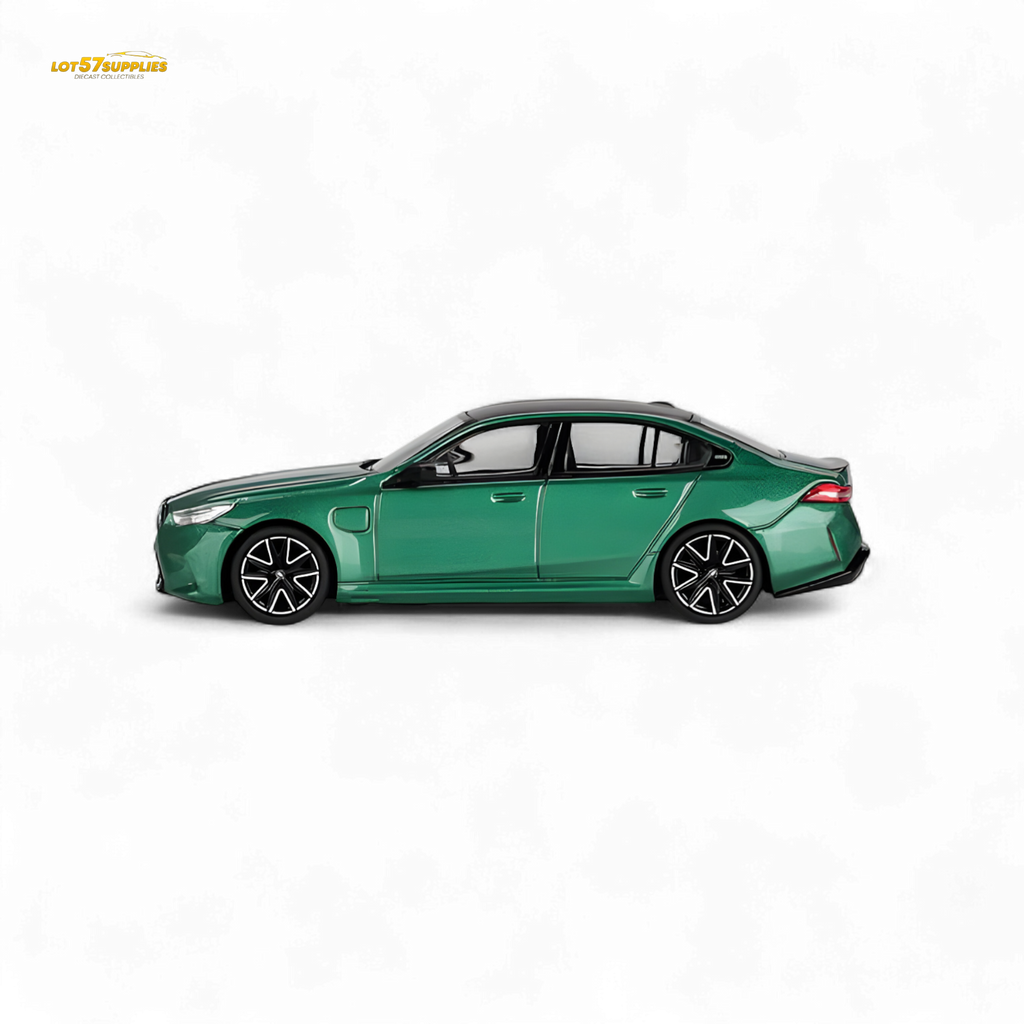 (Pre-Order) Mini-GT BMW M5 (G90) Isle of Man Green Metallic #1086- 1:64