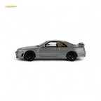 (Pre-Order) Mini-GT Nissan Skyline GT-R (NISMO BCNR33 CRS Version) - Dark Metal Gray 1:64 #1128