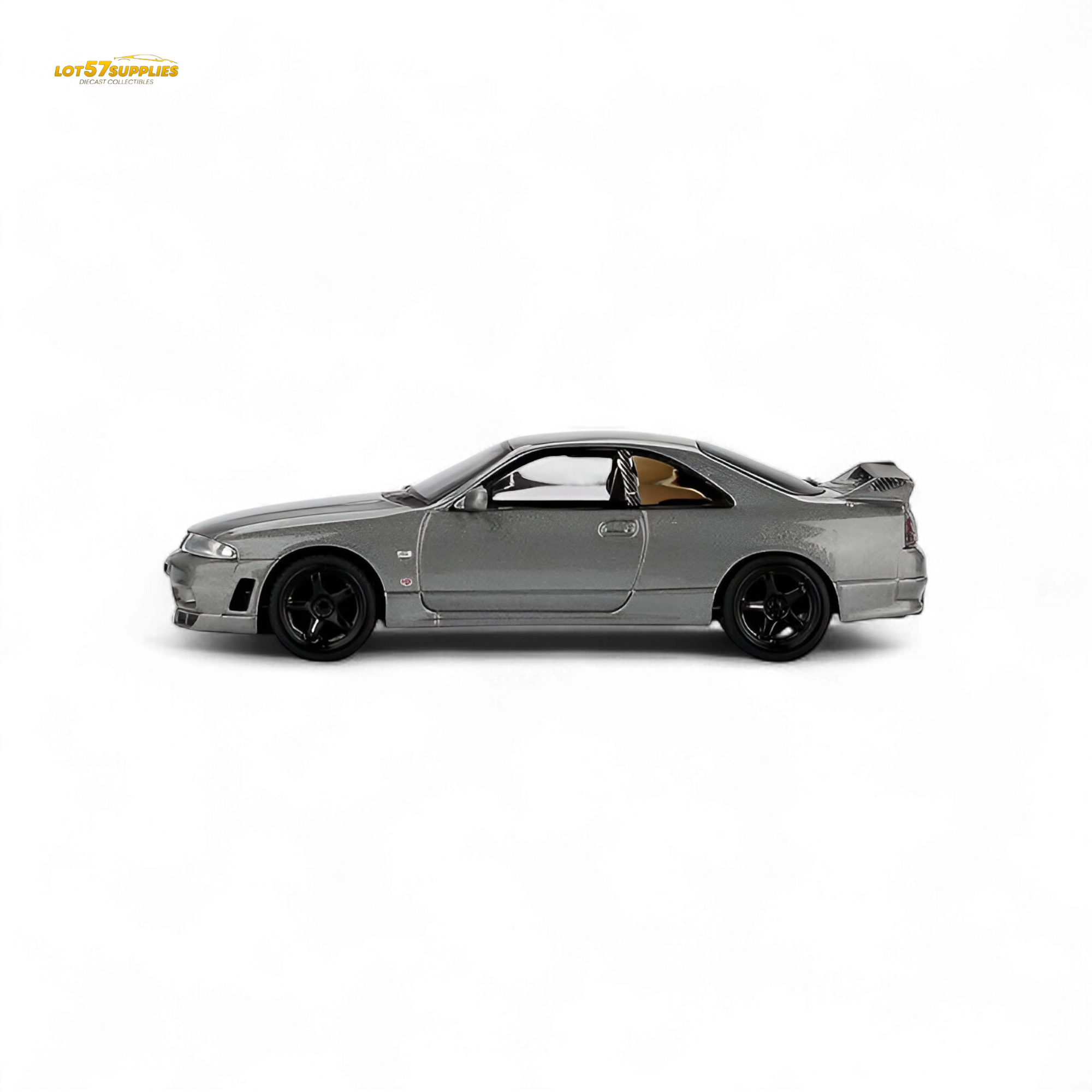 (Pre-Order) Mini-GT Nissan Skyline GT-R (NISMO BCNR33 CRS Version) - Dark Metal Gray 1:64 #1128