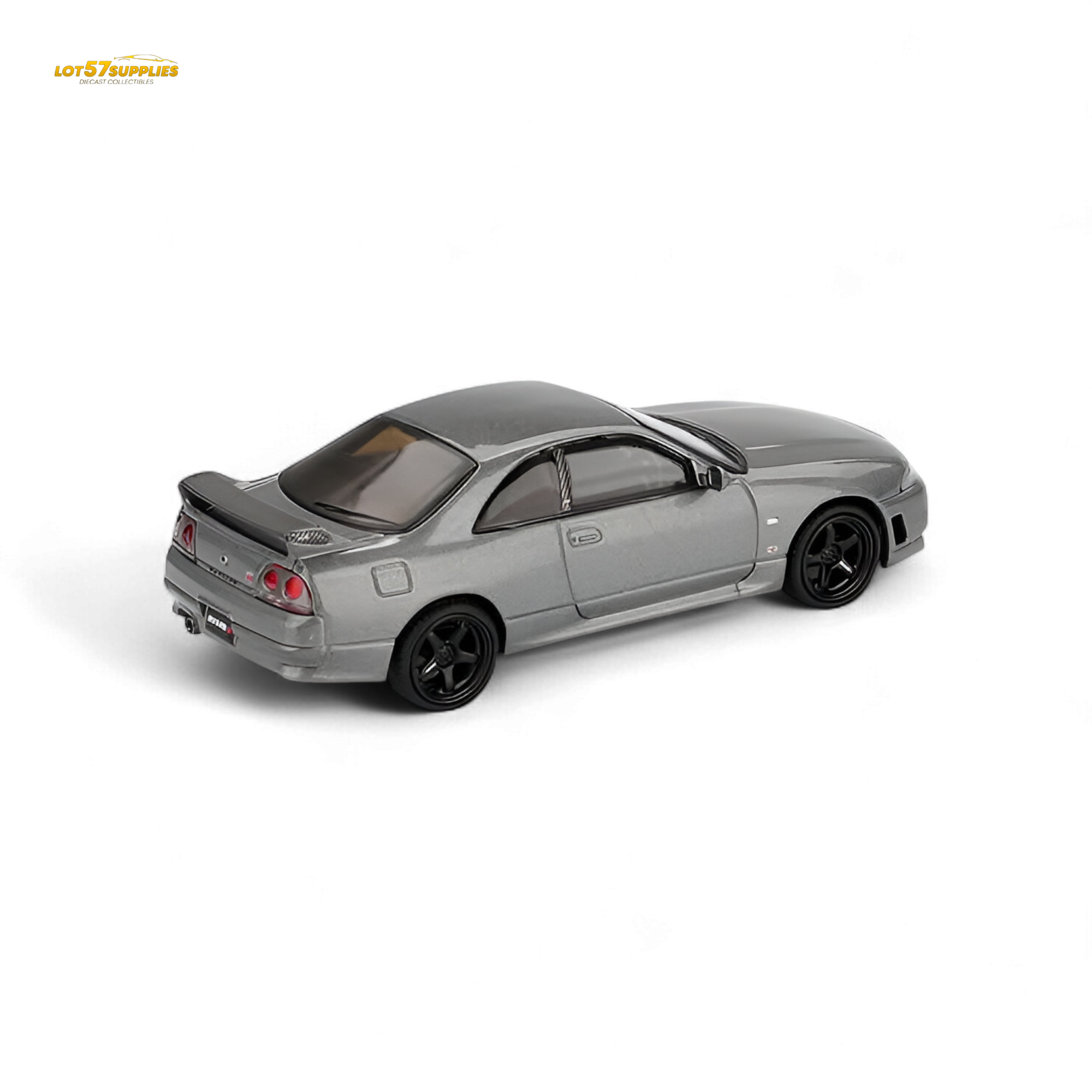 (Pre-Order) Mini-GT Nissan Skyline GT-R (NISMO BCNR33 CRS Version) - Dark Metal Gray 1:64 #1128