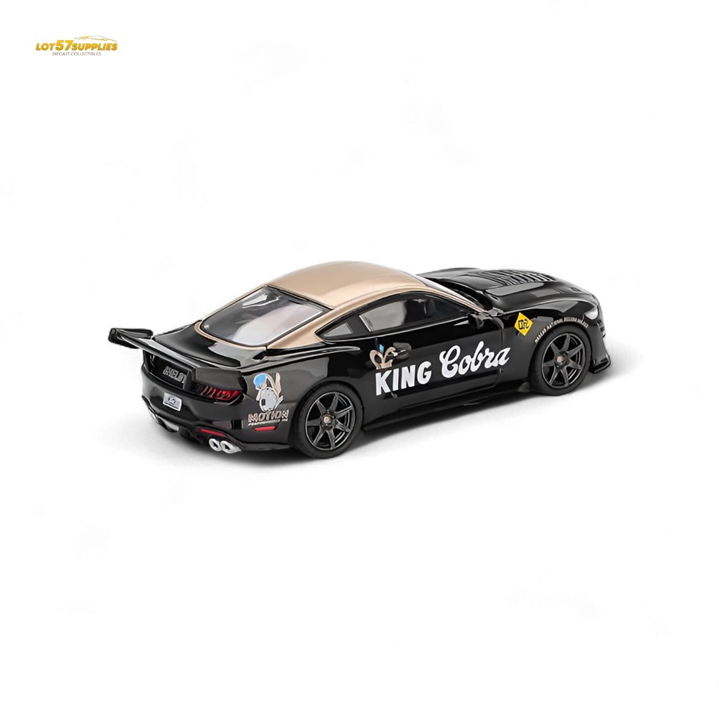 (Pre-Order) Mini-GT Shelby GT500 Dragon Snake Concept - Black/Gold 1:64 #1130