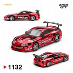(Pre-Order) Mini-GT Toyota Supra (A80) Top Secret GT-300 - Top Secret Red Chrome 1:64 #1132