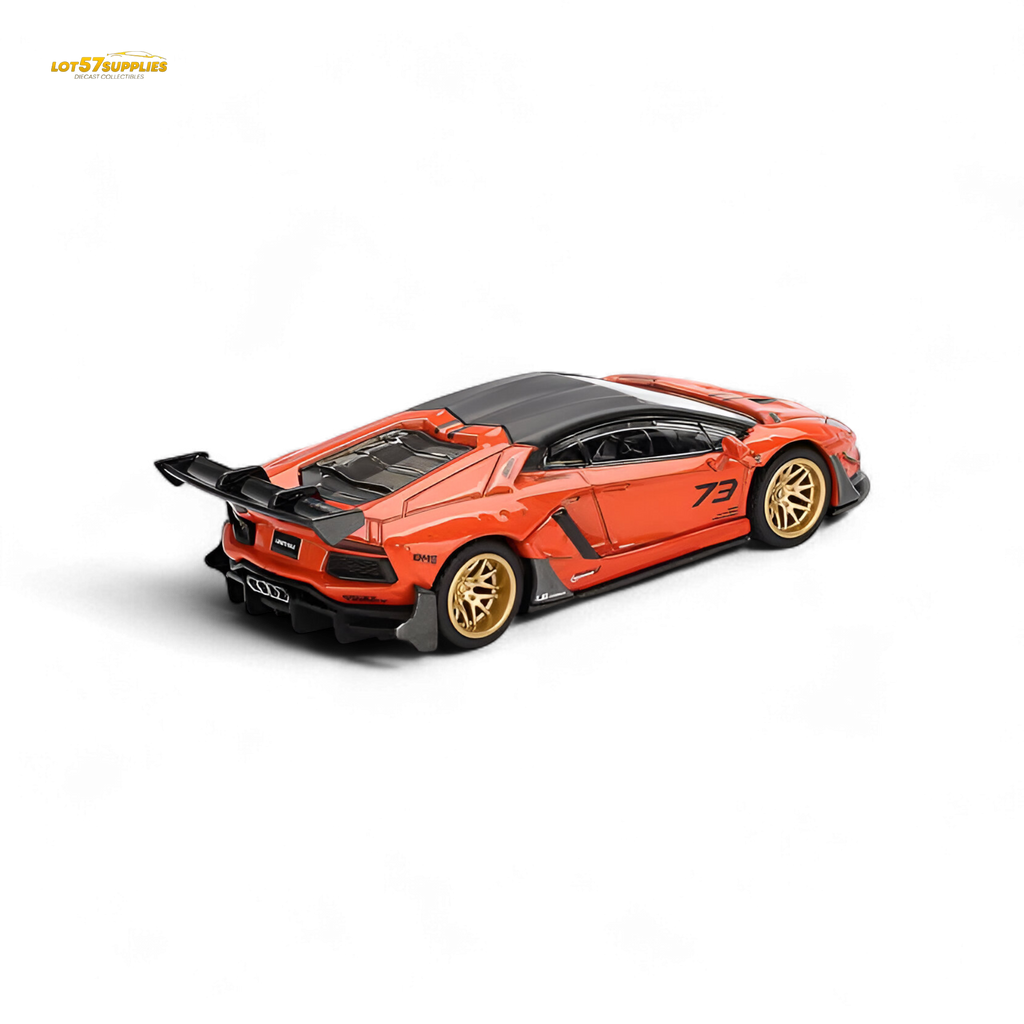 (Pre-Order) Mini-GT Lamborghini Aventador Limited Edition - Orange 1:64 #1133