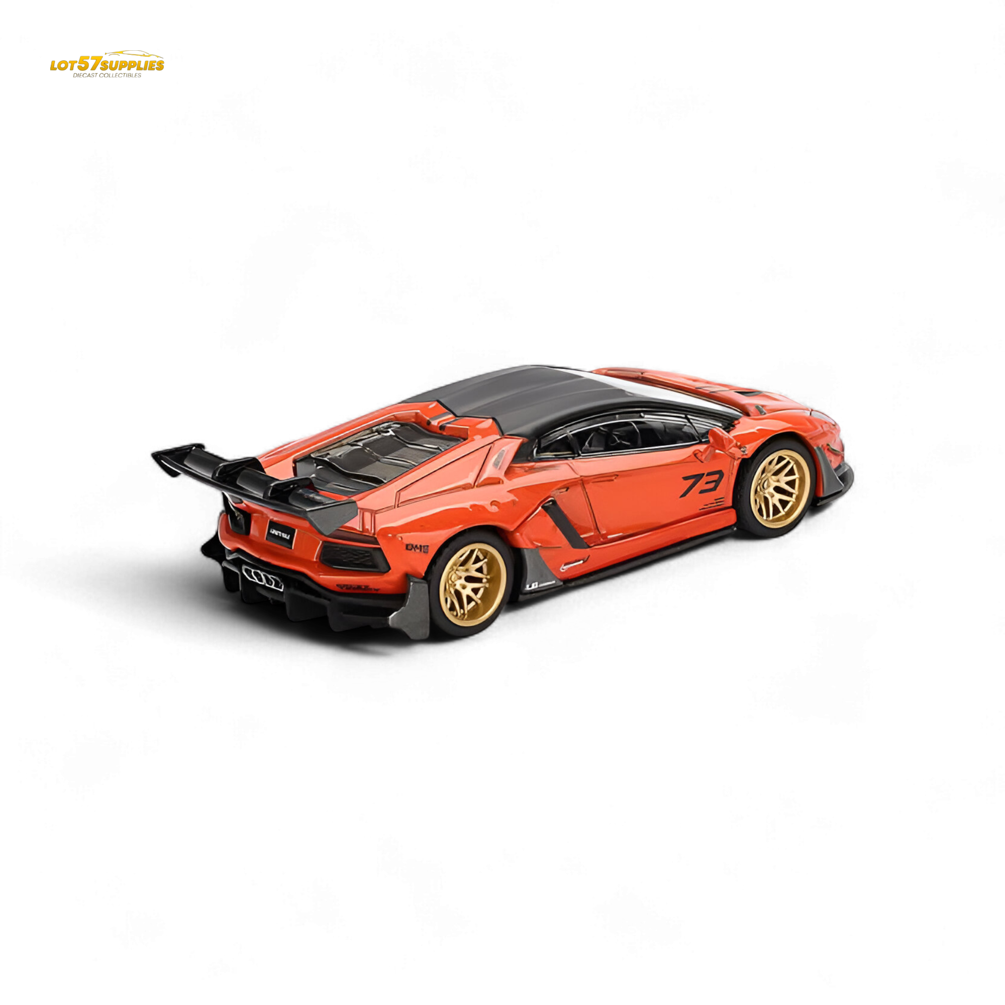 (Pre-Order) Mini-GT Lamborghini Aventador Limited Edition - Orange 1:64 #1133