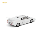 (Pre-Order) Mini-GT Lamborghini Countach 25th Anniversary - White 1:64 #1134