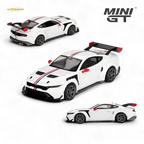 (Pre-Order) MiniGT Ford Mustang GTD Spirit of America - White 1:64