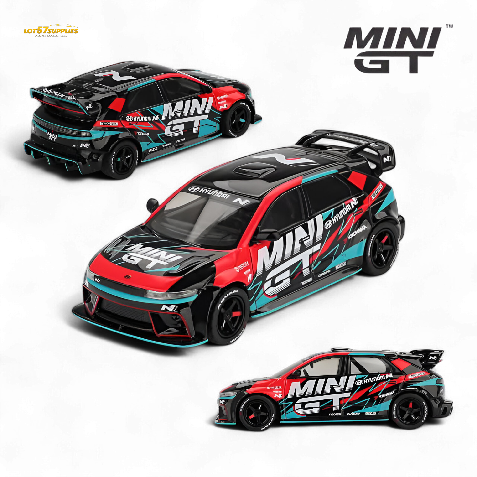 (Pre-Order) MiniGT Hyundai Ioniq 5N MINI GT RS-01T 2025 Tokyo Auto Salon 1:64