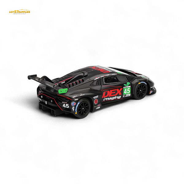 (Pre-Order) MiniGT Lamborghini Huracan STO2 LB 645 DEX Imaging 2024 IMSA Daytona 24 Hrs 1:64