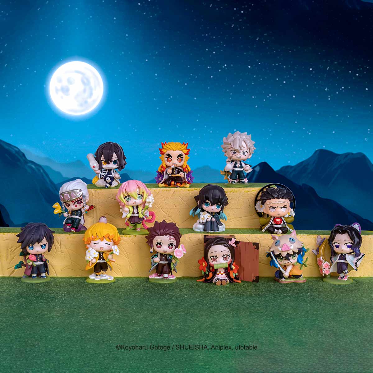 POPMART Demon Slayer: Kimetsu no Yaiba Birth Flower Series Figures Blind Box (1 Blind Box)