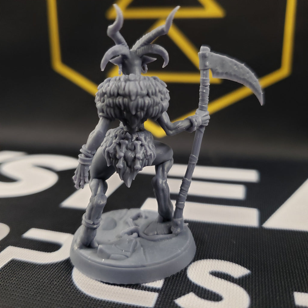 Kzara, Gobor Priestess (Female Capra Cleric)