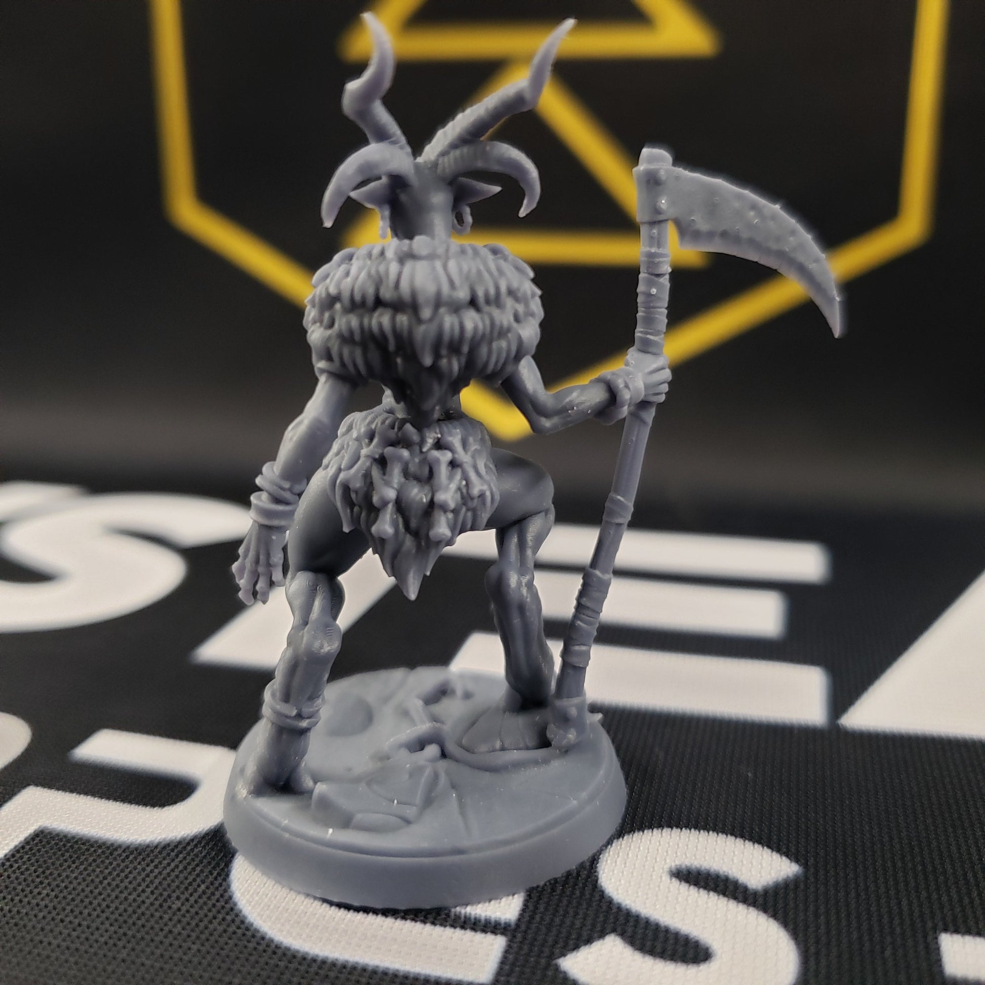 Kzara, Gobor Priestess (Female Capra Cleric)