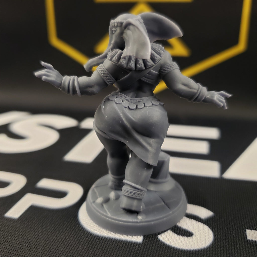 Gea the Elephorim Invoker (Female Loxodon Cleric)