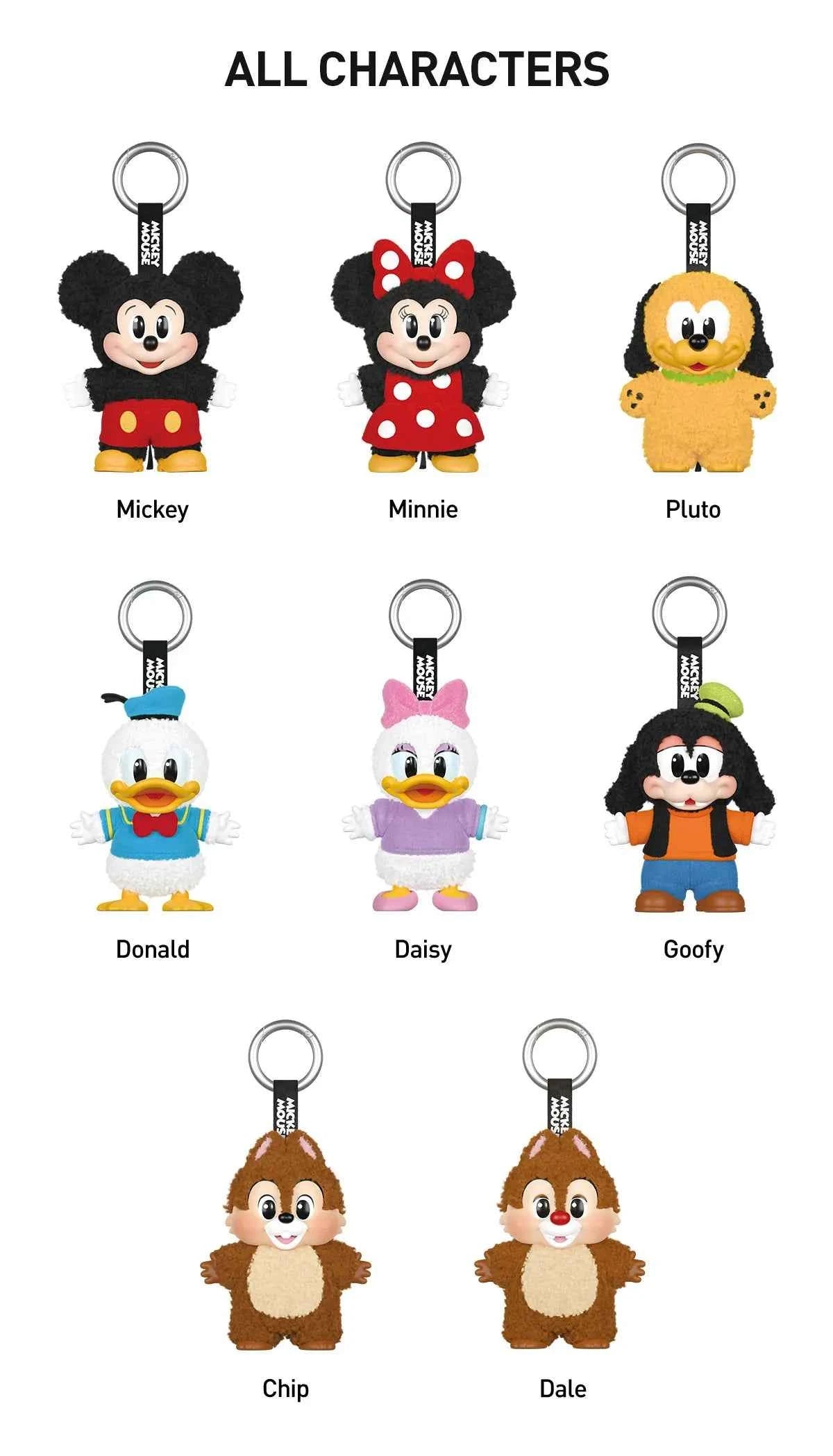 [RESTOCK: AUGUST] POPMART Mickey Family Cute Together Keychain Series Figures