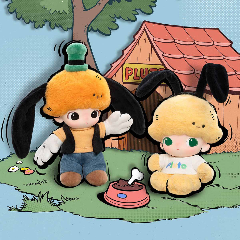 [In Stock] POPMART DIMOO WORLD × DISNEY Series-Vinyl Plush Keychain Blind Box (SEALED)