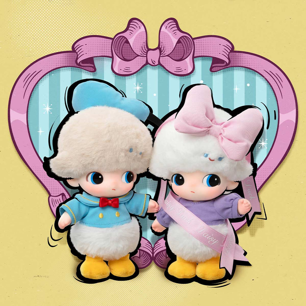 [In Stock] POPMART DIMOO WORLD × DISNEY Series-Vinyl Plush Keychain Blind Box (SEALED)