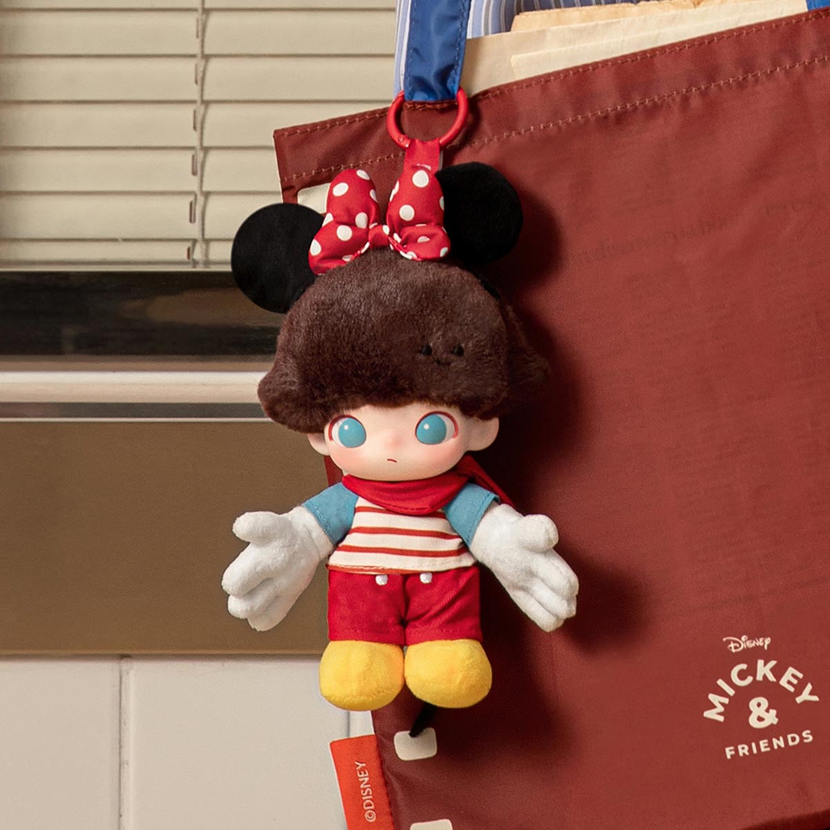 [In Stock] POPMART DIMOO WORLD × DISNEY Series-Vinyl Plush Keychain Blind Box (SEALED)