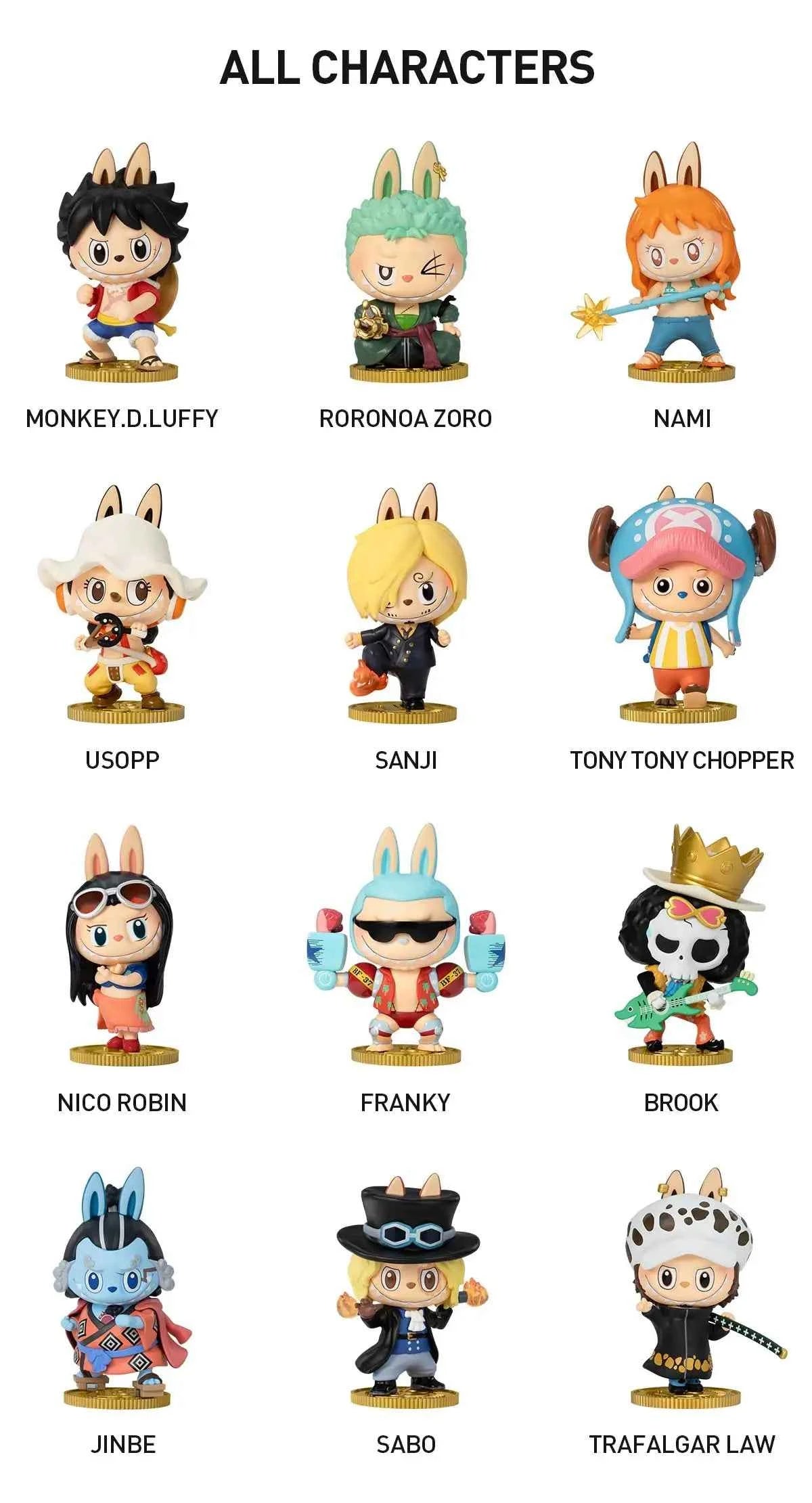 [RESTOCK: JULY] POPMART One Piece Series Figures Labubu
