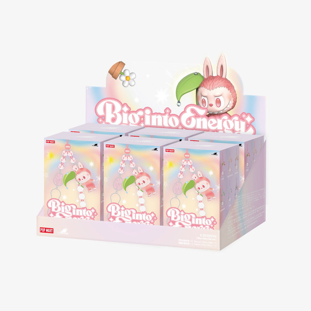 [In Stock] POPMART Big into Energy Series-Phone Charm Blind Box Labubu (SEALED)