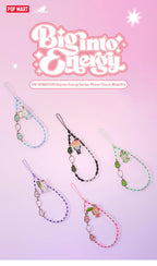 [In Stock] POPMART Big into Energy Series-Phone Charm Blind Box Labubu (SEALED)