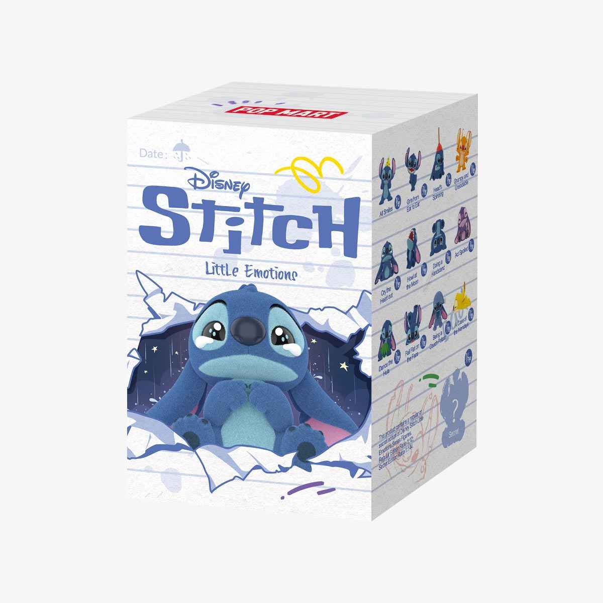 [IN STOCK] POPMART Disney Stitch Little Emotions Series Figures Single Sealed Blind Box