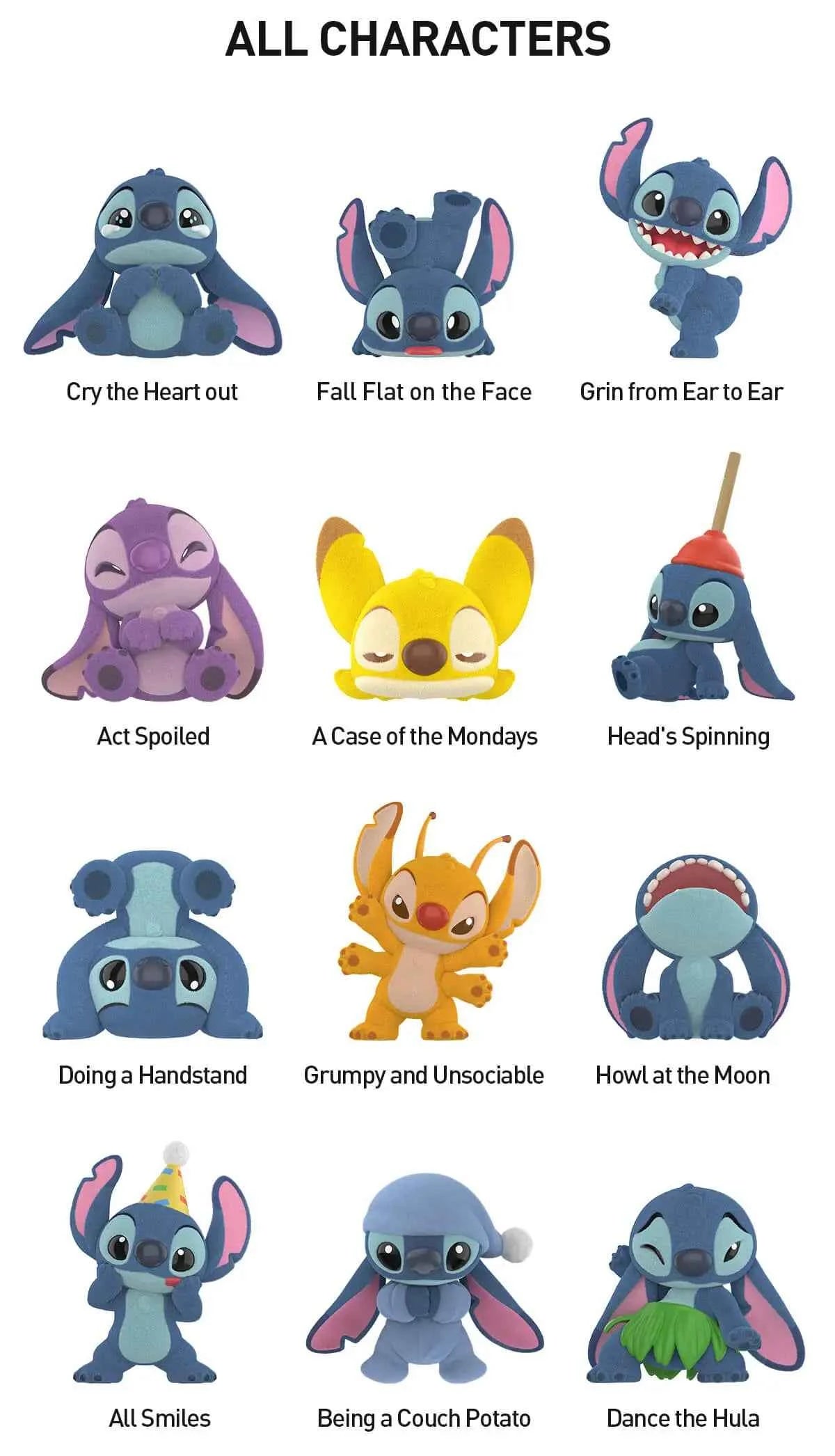 [Incoming Restock: June] POPMART Disney Stitch Little Emotions Series Figures (SEALED)