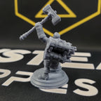 Lochren Ishtrak Hammerfist, Dwarven Blacksmith (Male Dwarf Barbarian)