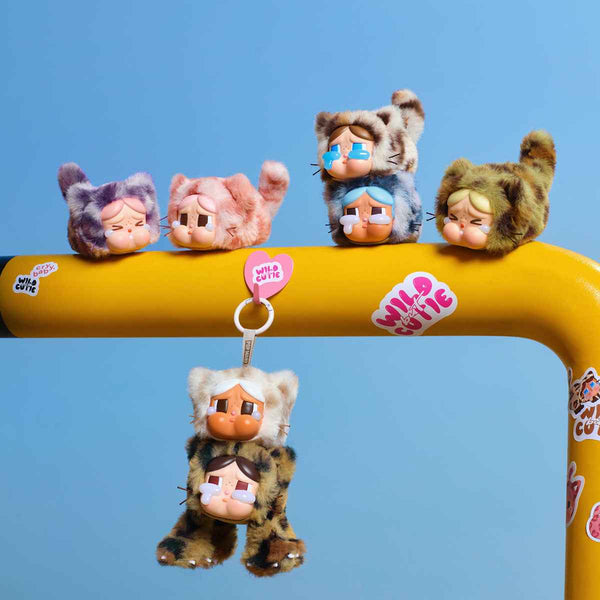 [IN STOCK] POPMART CRYBABY Wild but Cutie Series - Vinyl Plush Pendant Blind Box