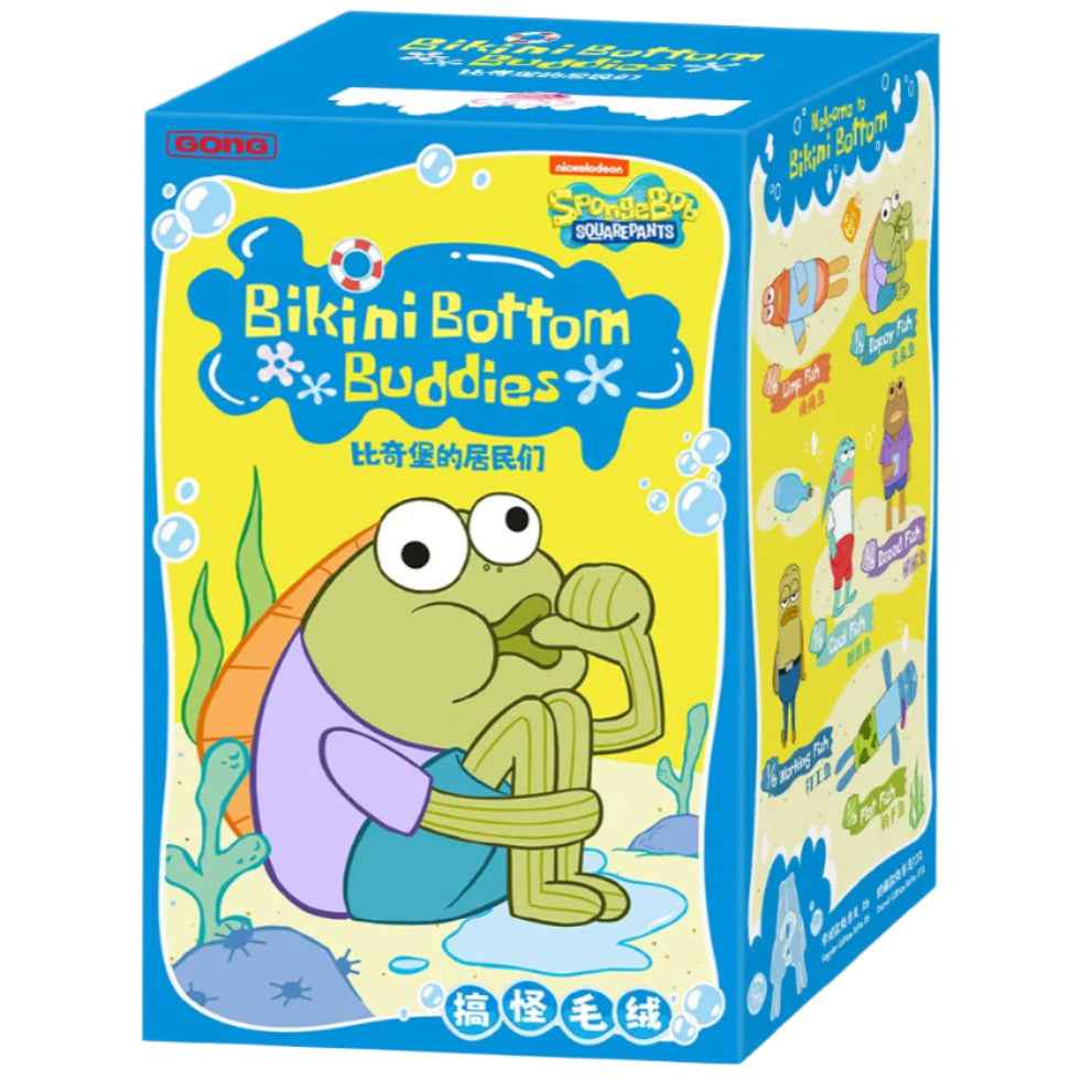 [In Stock] POPMART SPONGEBOB Bikini Bottom Buddies - Whimsical Plush Series Blind Box