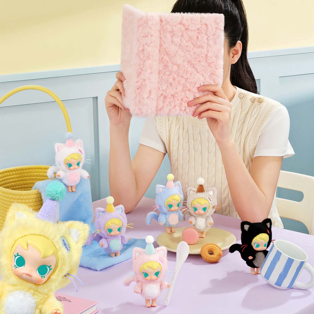 [IN STOCK] POPMART BABY MOLLY Pocket Friends Series Vinyl Plush Pendant Blind Box