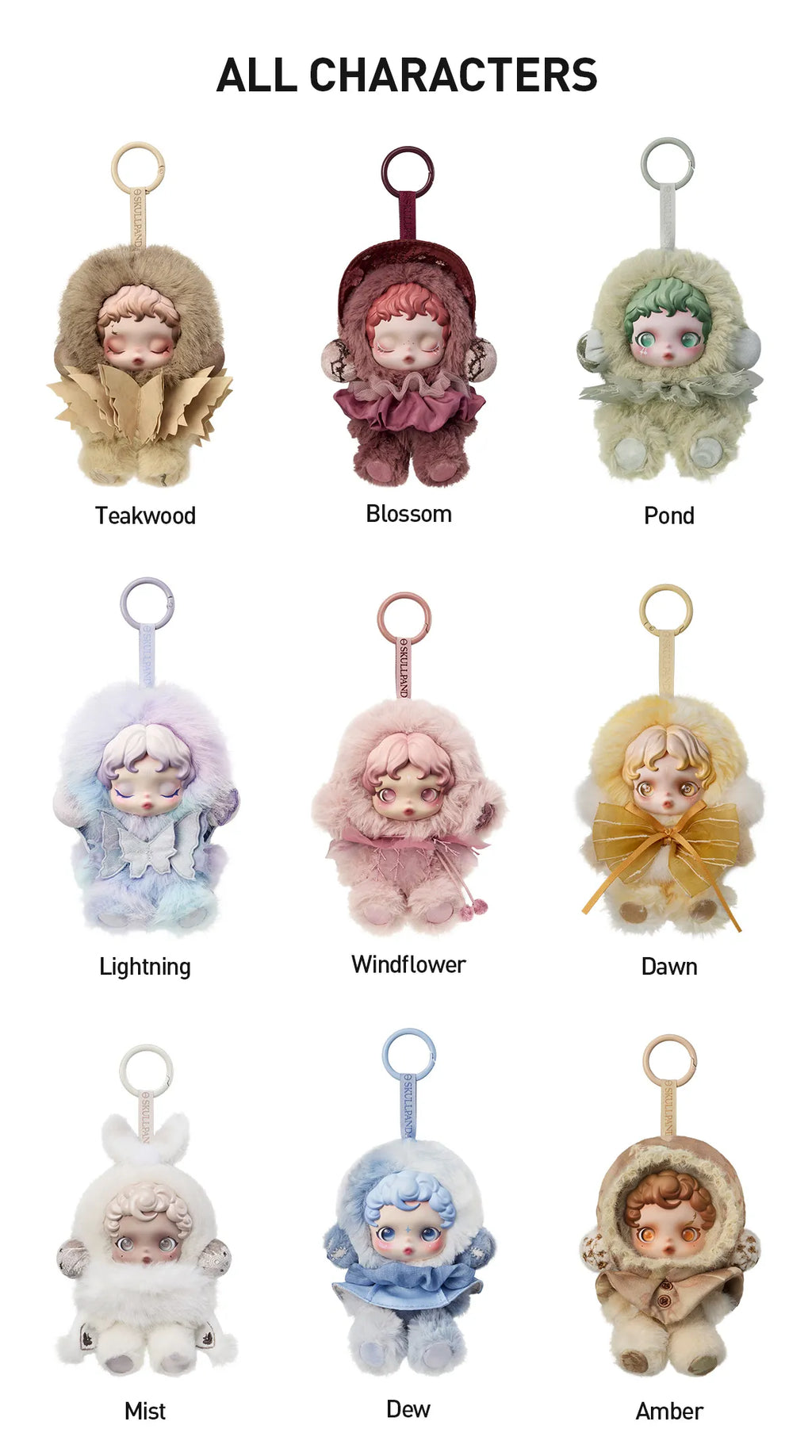 [RESTOCK: JULY] POPMART θSKULLPANDA L'impressionnisme Series Plush Doll