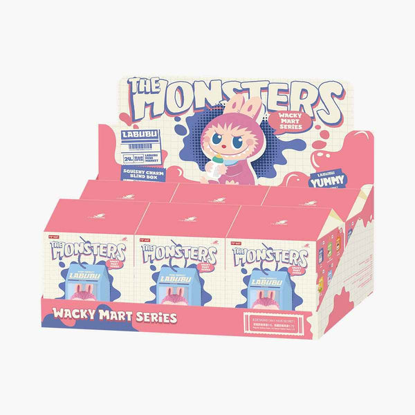 [In Stock] POPMART Wacky Mart Series-Pinch Pendant Squishy Charm Blind Box (SEALED)