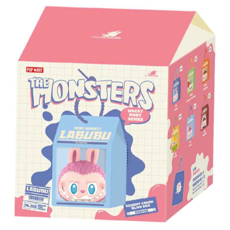[In Stock] POPMART Wacky Mart Series-Pinch Pendant Squishy Charm Blind Box (SEALED) Main image