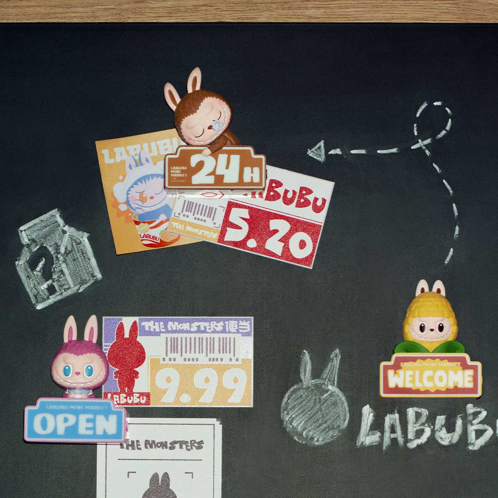 [In Stock] POPMART Wacky Mart Series-Fridge Magnet Blind Box (SEALED)