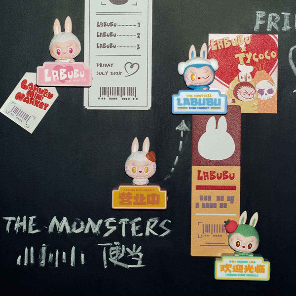 [In Stock] POPMART Wacky Mart Series-Fridge Magnet Blind Box (SEALED)