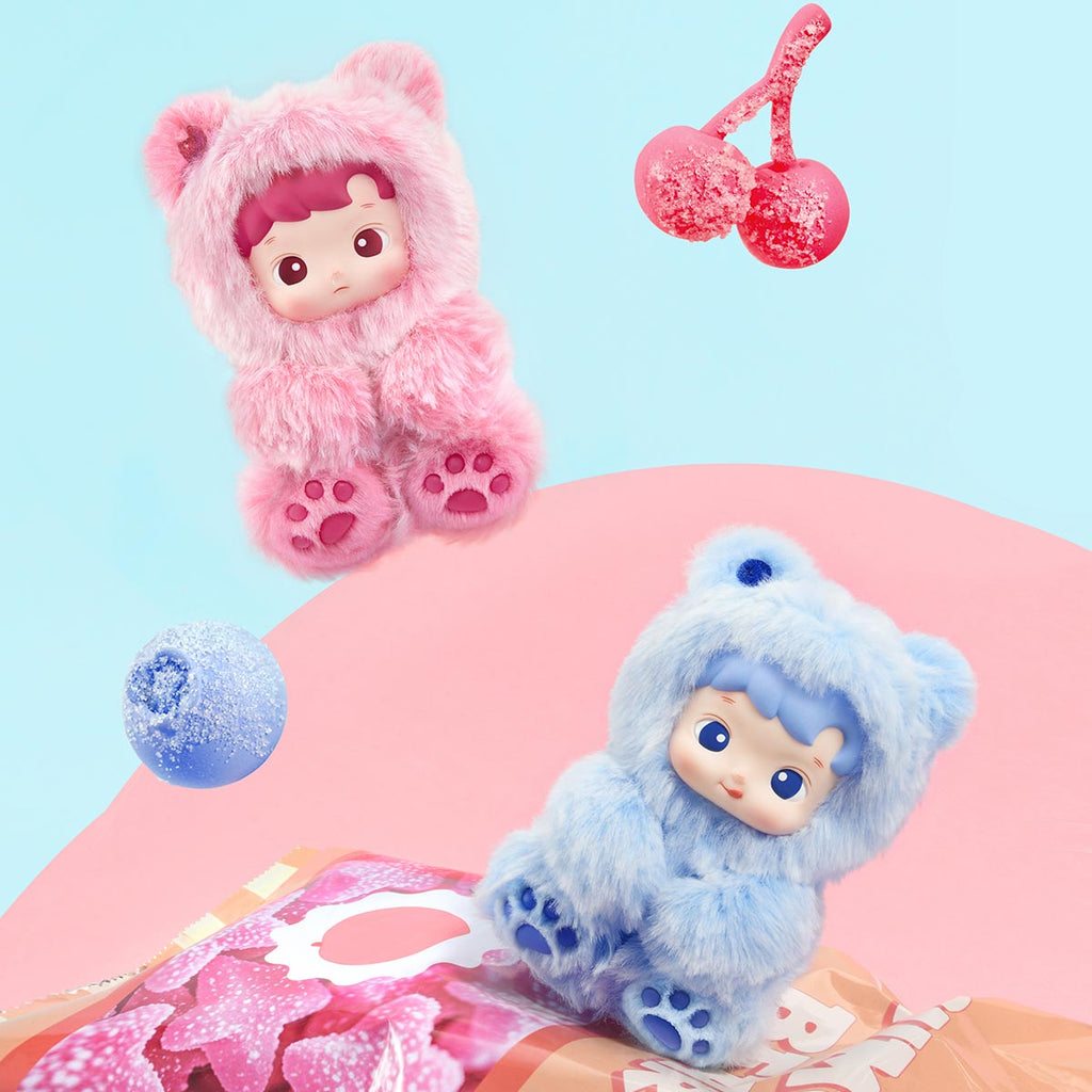 [In Stock] POPMART HACIPUPU Gummy Bear Series-Vinyl Plush Pendant Blind Box (SEALED)