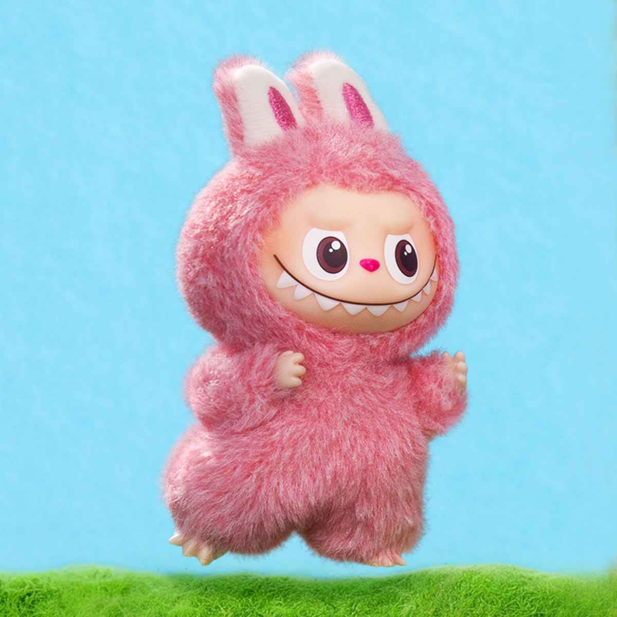 LABUBU THE MONSTERS Pin for Love Series-Vinyl Plush Pendant Blind Box (A-M) (1 Blind Box)