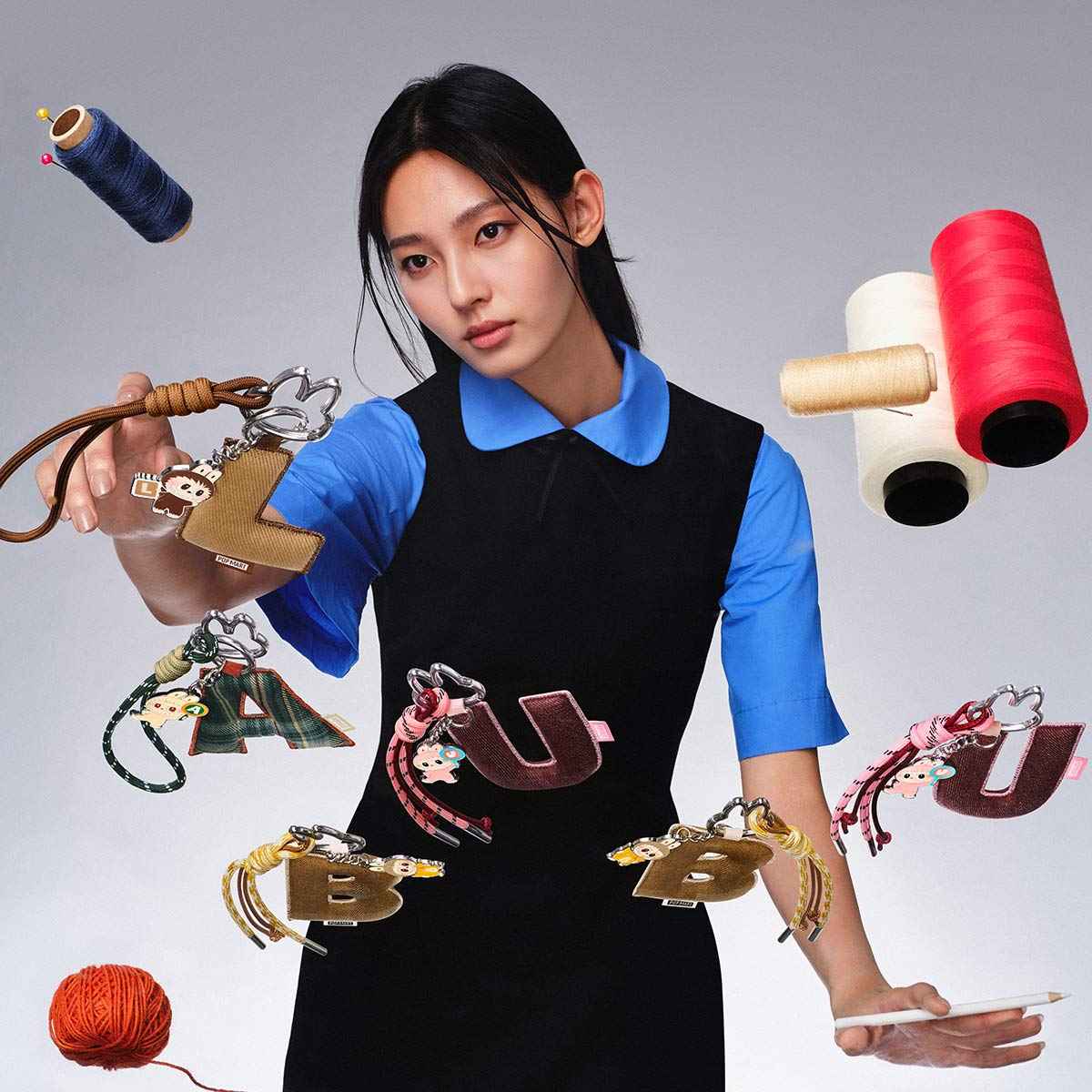 [CHOOSE YOUR LETTERS OPTION!] [IN STOCK] POPMART Pin for Love Series- Letter PENDANT Blind Box