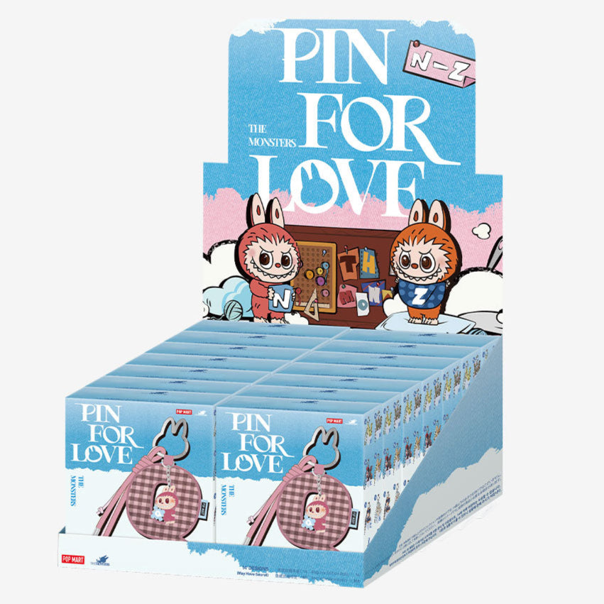 [CHOOSE YOUR LETTERS OPTION!] [IN STOCK] POPMART Pin for Love Series- Letter PENDANT Blind Box