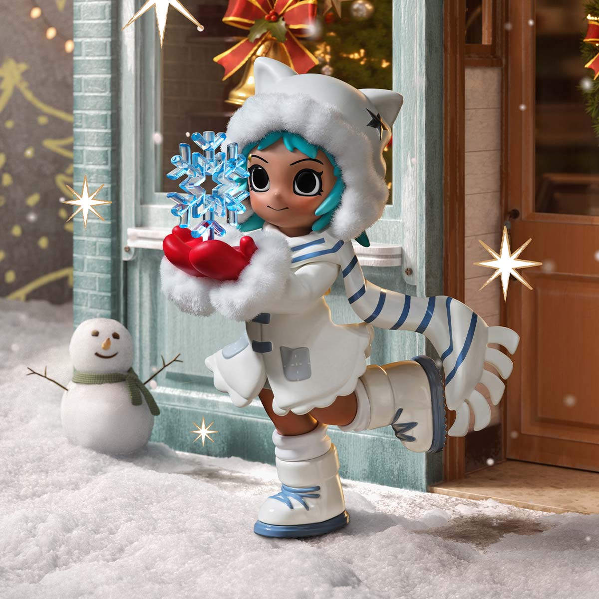 Lil Peach Riot Holiday Mixtape Series Figures Blind Box