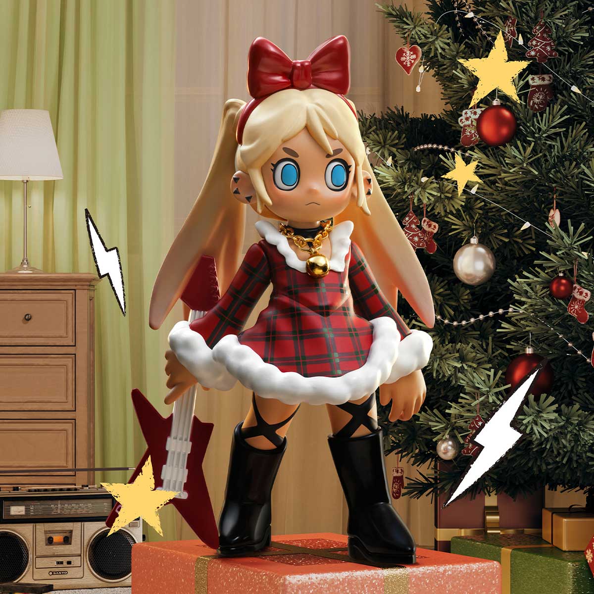 Lil Peach Riot Holiday Mixtape Series Figures Blind Box