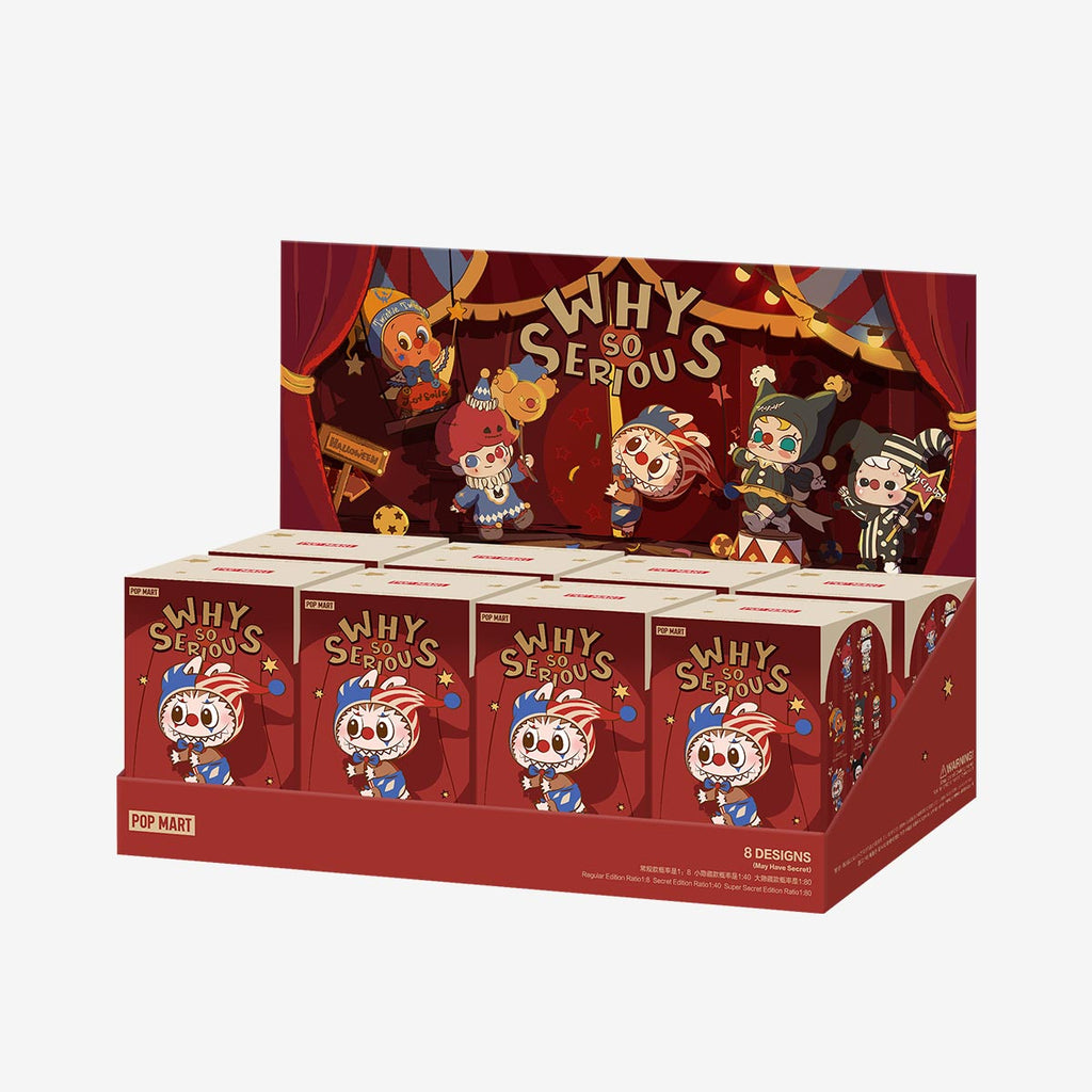 POPMART WHY SO SERIOUS Series-Vinyl Plush Pendant Blind Box