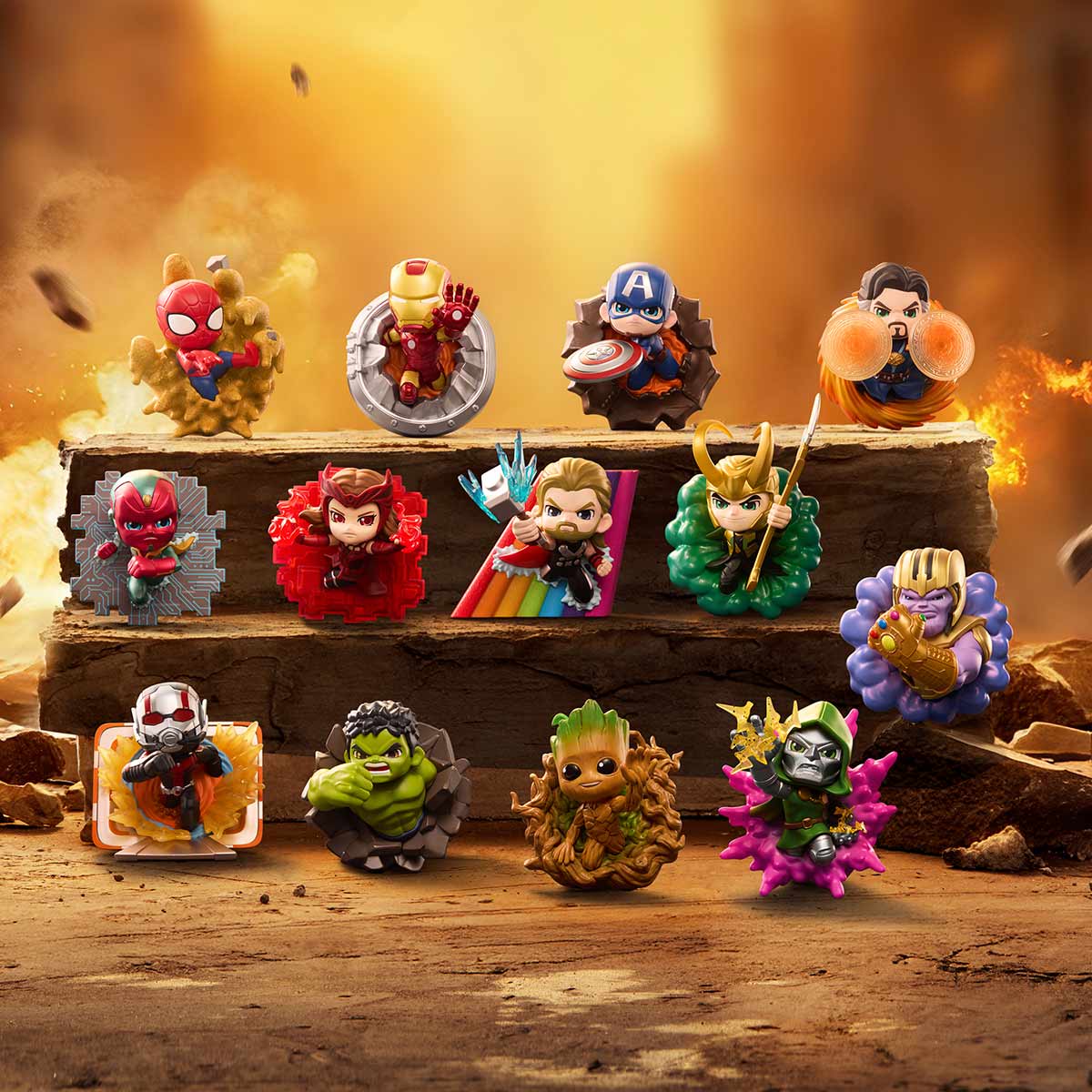 POPMART Marvel Across the Infinite Series Figures Blind Box Main image