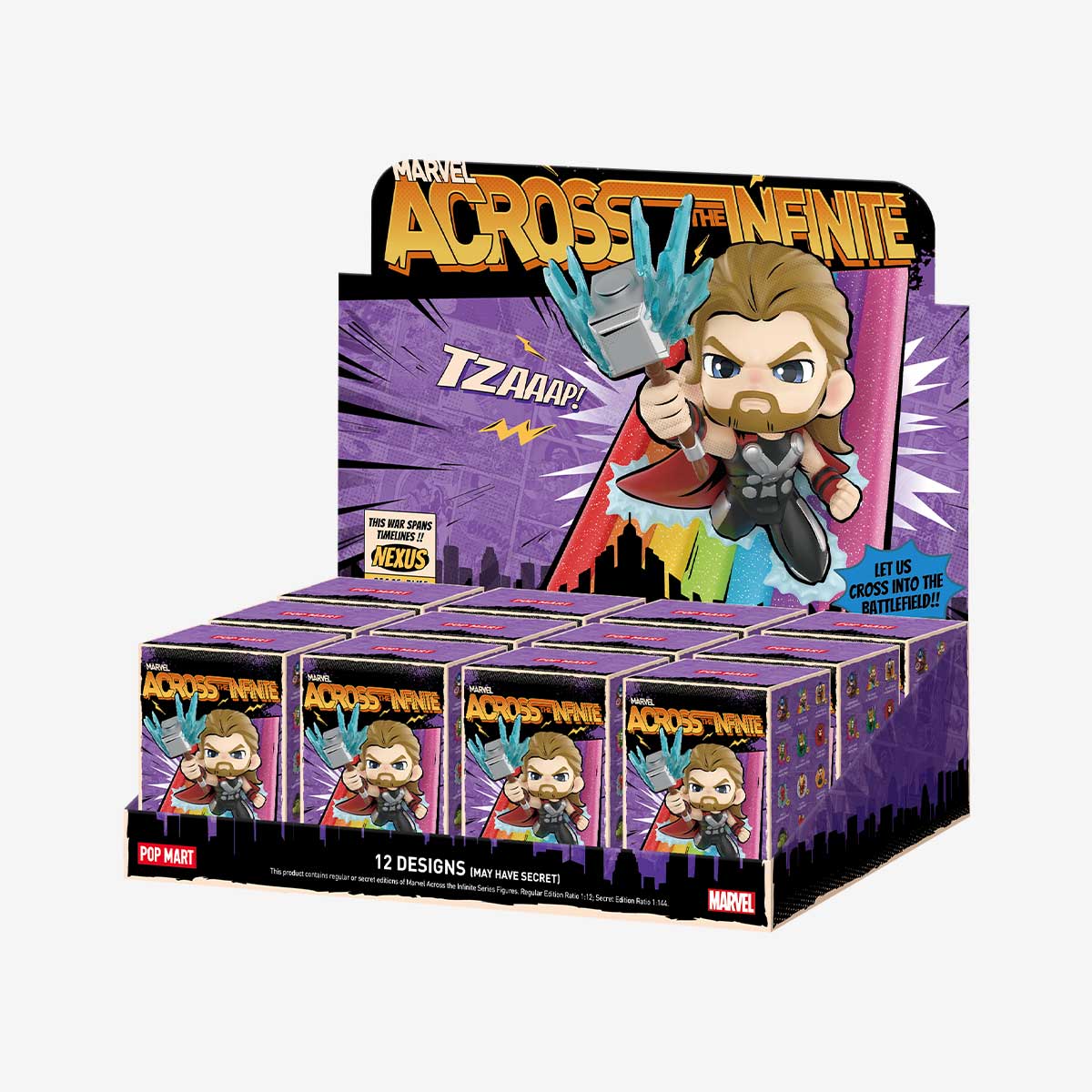 POPMART Marvel Across the Infinite Series Figures Blind Box