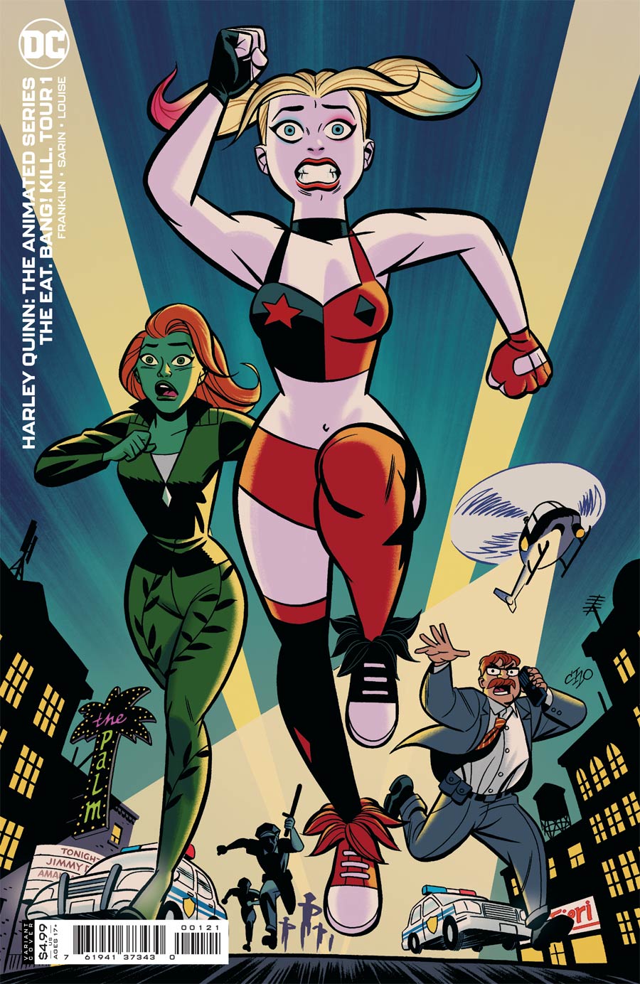 HARLEY QUINN THE ANIMATED SERIES THE EAT BANG KILL TOUR #1 (OF 6) CVR B MICHAEL CHO CARD STOCK VAR (09/15/2021) Main image